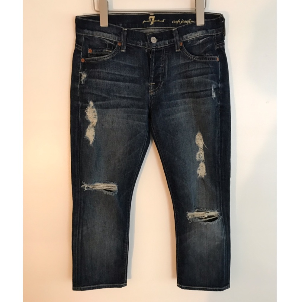 seven for all mankind josefina boyfriend crop 24